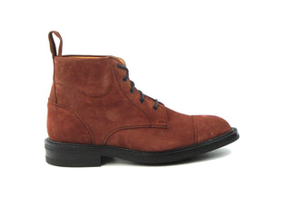 Charles Padded Boot - Ciligio Cherry Suede