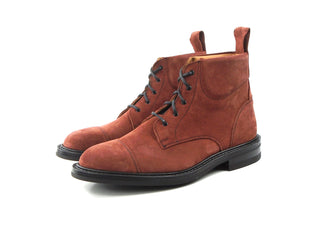 Charles Padded Boot - Ciligio Cherry Suede