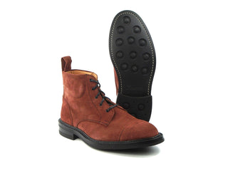 Charles Padded Boot - Ciligio Cherry Suede