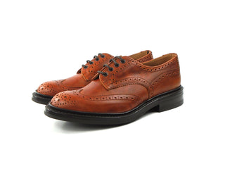Bourton Country Shoe - Red/Orange Gold Flame Sultana