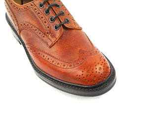 Bourton Country Shoe - Red/Orange Gold Flame Sultana