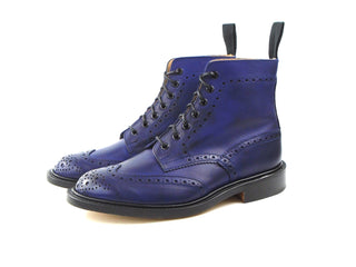 Stow Country Boot  - Navy Funchal Calf (Training Sample)