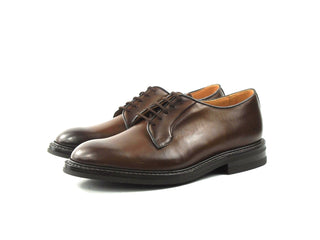 Robert Derby Shoe - Coffee Burnished Calf