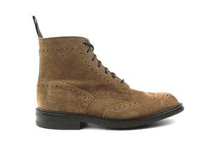 Stow Country Boot - New Brown Ox Reversed Suede