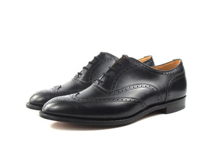 Amberley Full Brogues - Black Box Calf