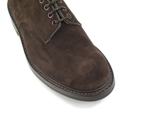 Daniel Derby Shoe - Coffee Castorino Suede
