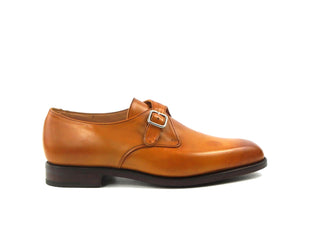 Mayfair Single Monk Shoe - 1001 Burnished