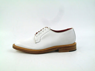 Robert Derby Shoe - White Aniline