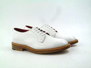 Robert Derby Shoe - White Aniline