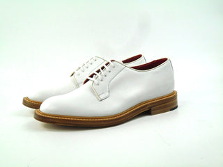 Robert Derby Shoe - White Aniline