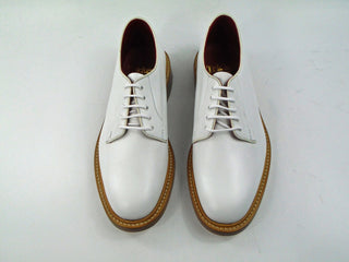 Robert Derby Shoe - White Aniline