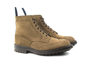 Stow Country Boot - New Brown Ox Reversed Suede