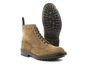 Stow Country Boot - New Brown Ox Reversed Suede
