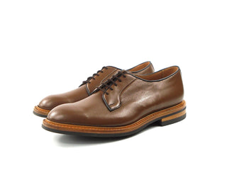 Robert Derby Shoe - Coffee Pepperpot Calf
