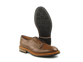 Robert Derby Shoe - Coffee Pepperpot Calf