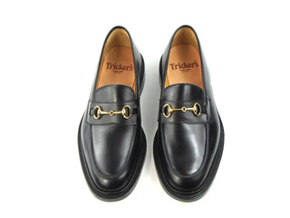 Saddle Loafer - Black Box Calf
