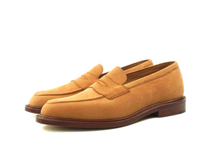 Unlined Jason Penny Loafer - Chestnut Nubuck