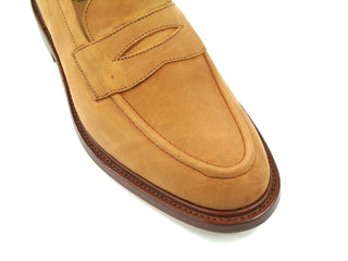 Unlined Jason Penny Loafer - Chestnut Nubuck