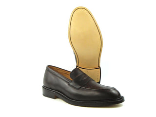 Jason Penny Loafer - Brown Calf