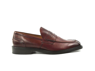 James Penny Loafer -Burgundy Burnished