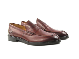 James Penny Loafer -Burgundy Burnished