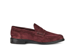 Adam Penny Loafer - Barolo Suede