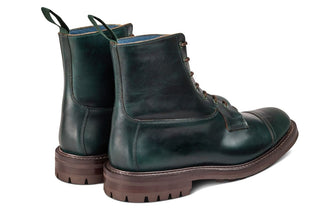 Allan Toe Cap Boot - Green Cutter