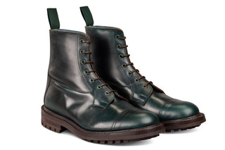 Allan Toe Cap Boot - Green Cutter
