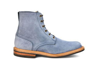 Bernwood Logger Boot - Denim Hydro Nubuck - R E Tricker Ltd