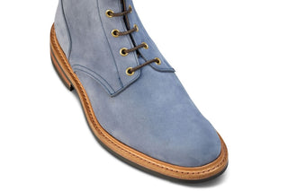 Bernwood Logger Boot - Denim Hydro Nubuck - R E Tricker Ltd