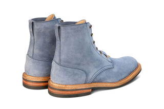 Bernwood Logger Boot - Denim Hydro Nubuck - R E Tricker Ltd