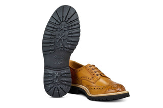 Bourton Country Shoe - 1001 Burnished (Natural Welt) - R E Tricker Ltd