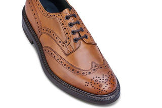 Bourton Country Shoe - Beechnut Pelli - R E Tricker Ltd