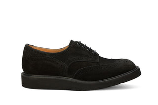 Bourton Country Shoe - Black Castorino - R E Tricker Ltd