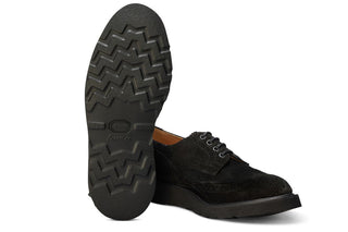 Bourton Country Shoe - Black Castorino - R E Tricker Ltd
