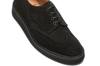 Bourton Country Shoe - Black Castorino - R E Tricker Ltd