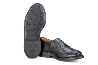 Bourton Country Shoe - Lightweight - Black Muflone