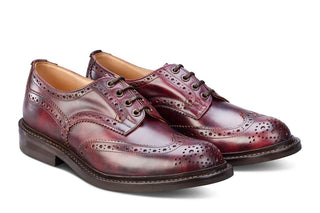 Bourton Country Shoe - Burgundy Museum - R E Tricker Ltd