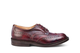 Bourton Country Shoe - Burgundy Museum - R E Tricker Ltd