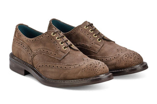 Bourton Country Shoe - Cafe Olivvia Nubuck - R E Tricker Ltd