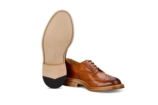Bourton Country Shoe - Chestnut Burnished - R E Tricker Ltd