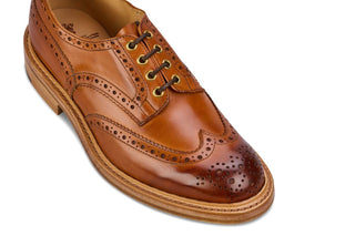 Bourton Country Shoe - Chestnut Burnished - R E Tricker Ltd