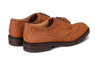 Bourton Country Shoe - Chestnut Crazy Nubuck - R E Tricker Ltd