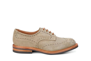 Bourton Country Shoe - Chino Castorino Suede - R E Tricker Ltd