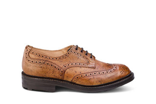 Bourton Country Shoe - Gaucho Kudu - R E Tricker Ltd