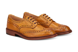 Bourton country Shoe - Lightweight - Acorn Muflone - R E Tricker Ltd