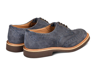 Bourton Country Shoe - Navy Olivvia Nubuck (6 Fitting)