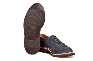 Bourton Country Shoe - Navy Olivvia Nubuck (6 Fitting)