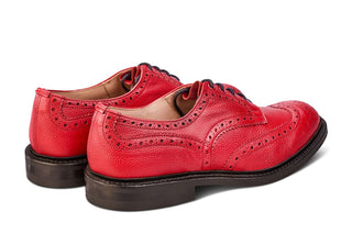 Bourton Country Shoe - Red Scotch Grain - R E Tricker Ltd