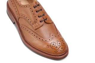 Bourton Country Shoe - Sienna Scotch Grain - R E Tricker Ltd